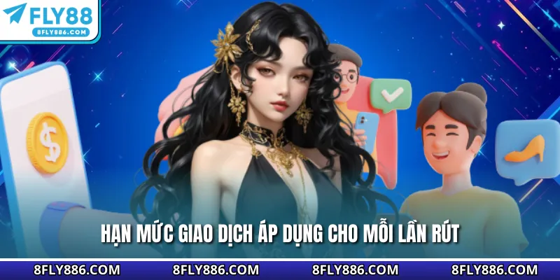 Hạn mức giao dịch áp dụng cho mỗi lần rút