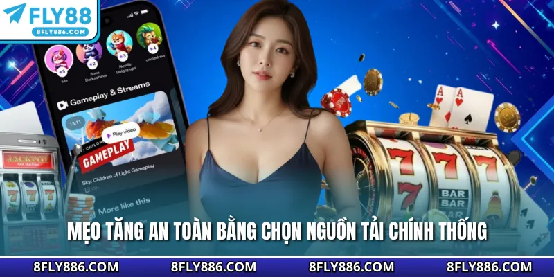 Mẹo tăng an toàn bằng chọn nguồn tải chính thống