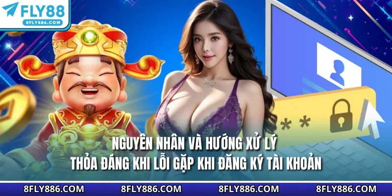 Nguyên nhân và hướng xử lý thỏa đáng khi lỗi gặp khi đăng ký tài khoản