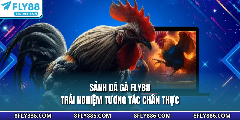 Sảnh đá gà Fly88 trải nghiệm tương tác chân thực